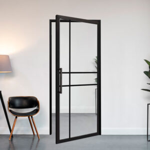 6 vaks scharnierdeur modern