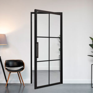 6 vaks scharnierdeur